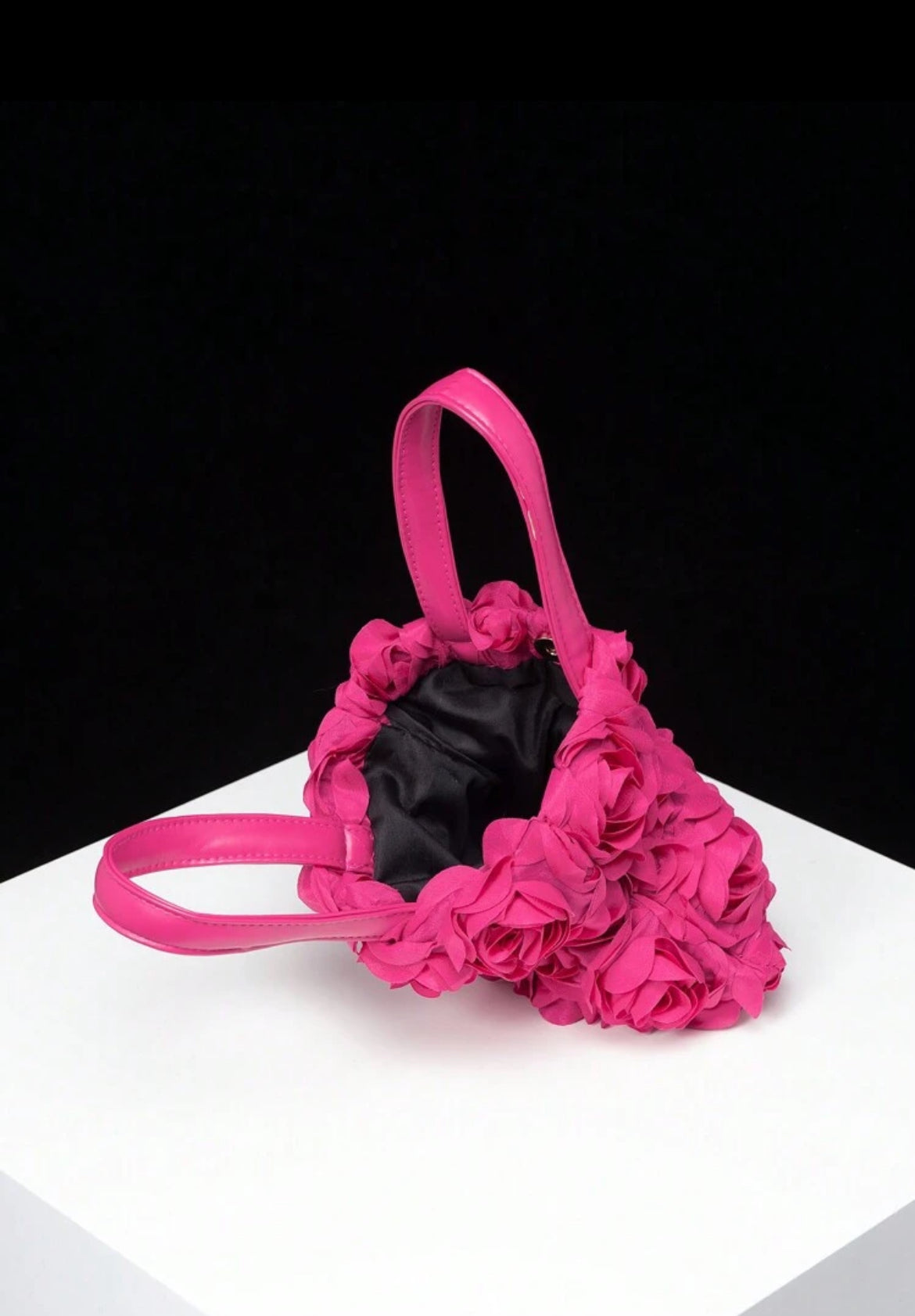 Rose Pedal Handbag – Unique Fashionable Purse