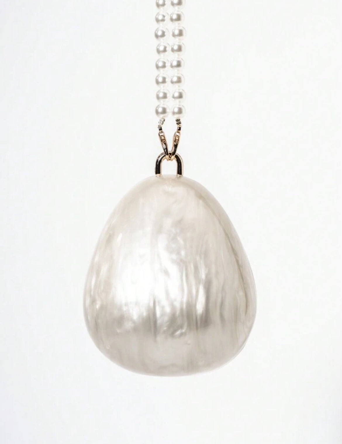 Pearl-Shaped Mini Crossbody Bag – Trendy & Elegant