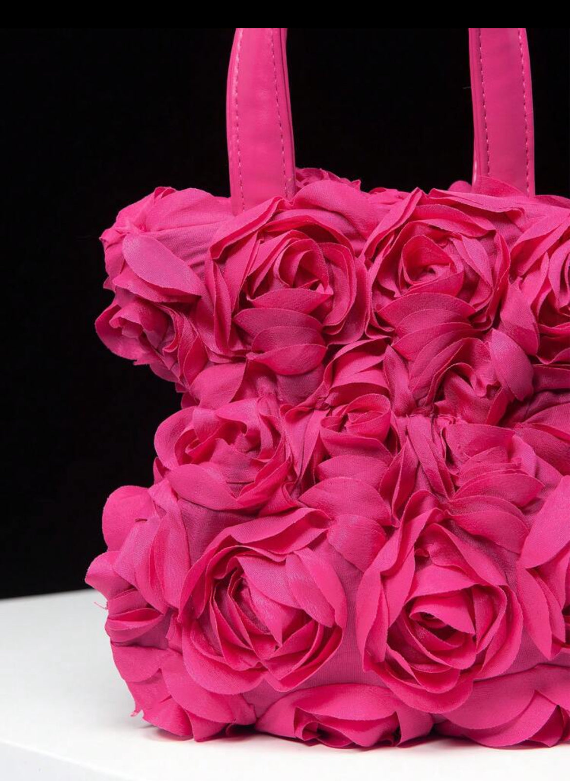 Rose Pedal Handbag – Unique Fashionable Purse