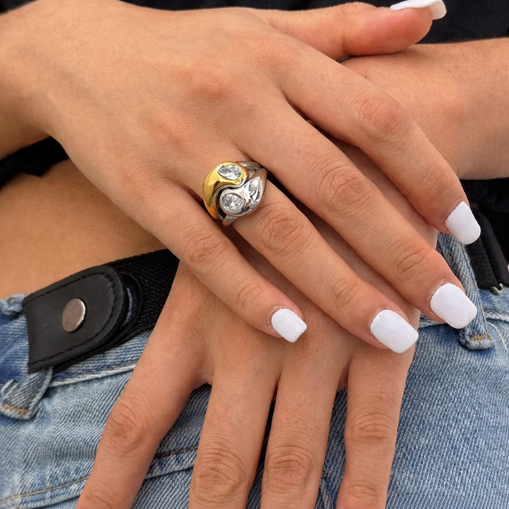 The Two-toned Duality Ring