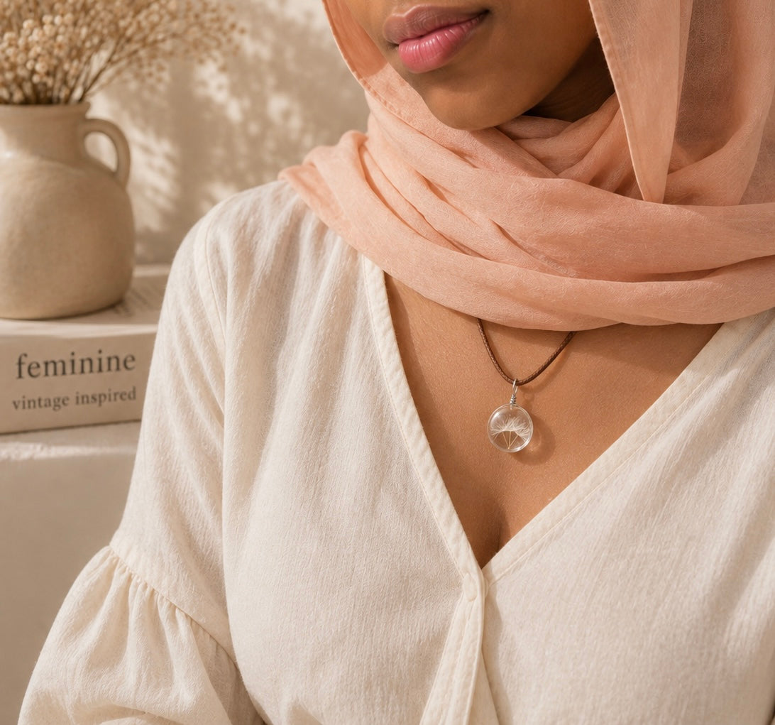 Make a Wish Pendant Necklace