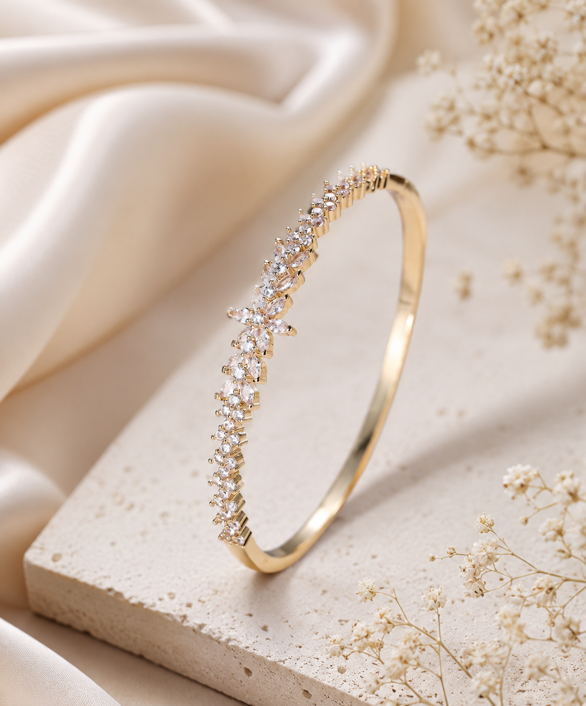 Crystal Vine Bangle