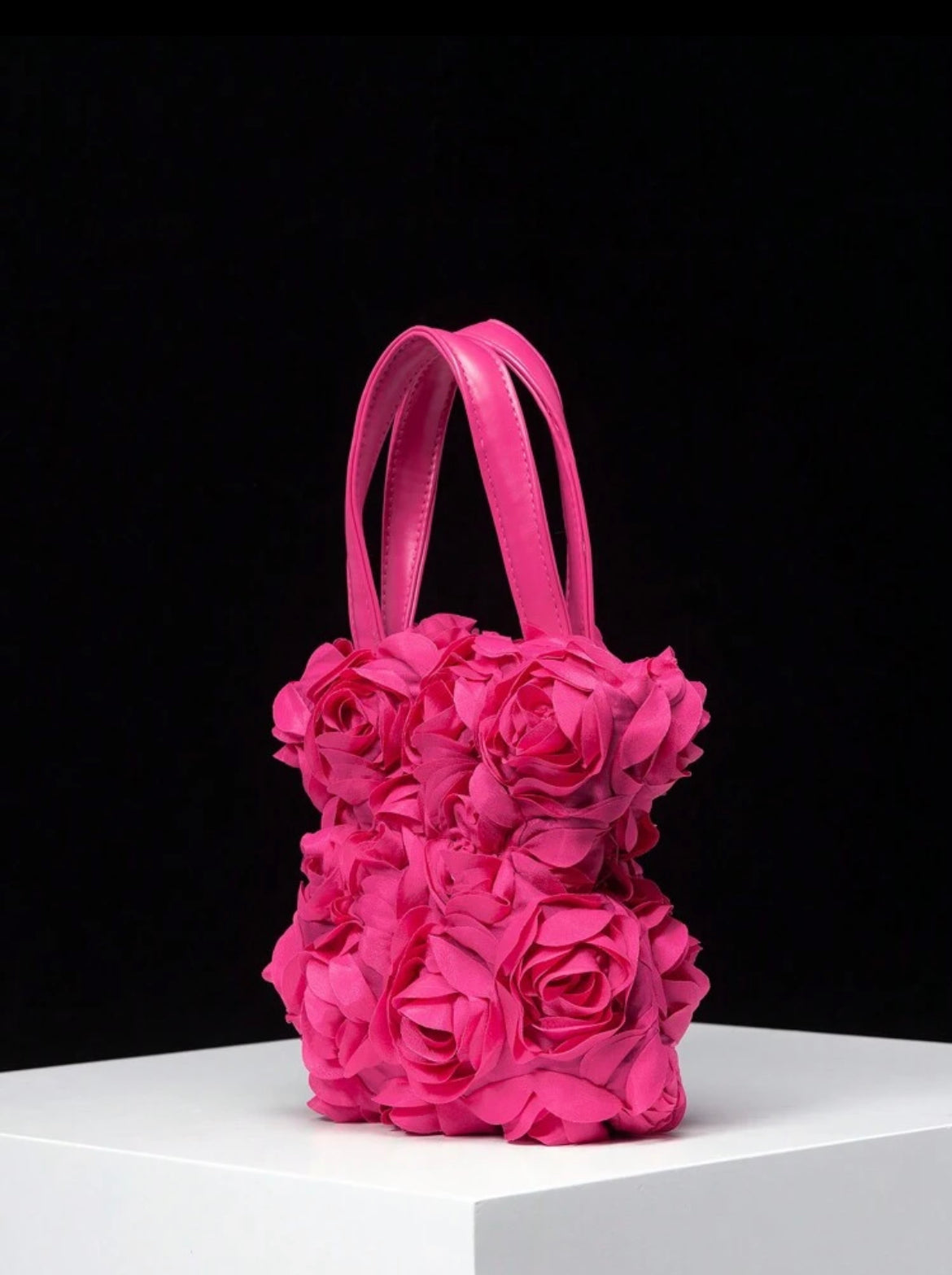 Rose Pedal Handbag – Unique Fashionable Purse
