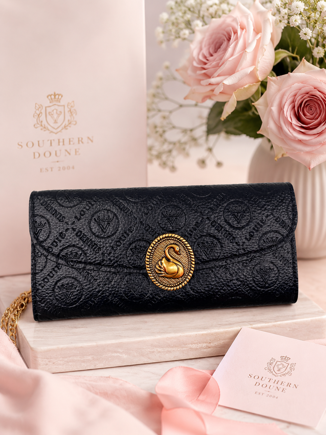 The Noire Swan Wallet