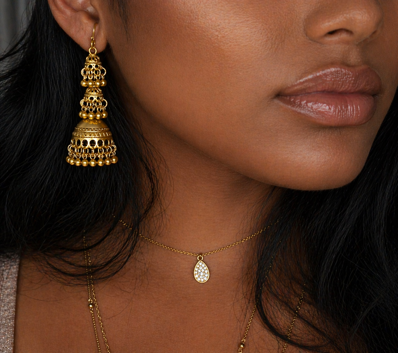 The Zahra Tassel Drop Earrings