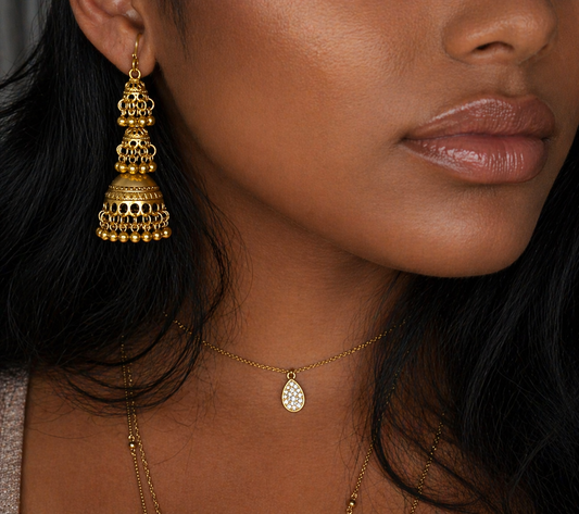 The Zahra Tassel Drop Earrings