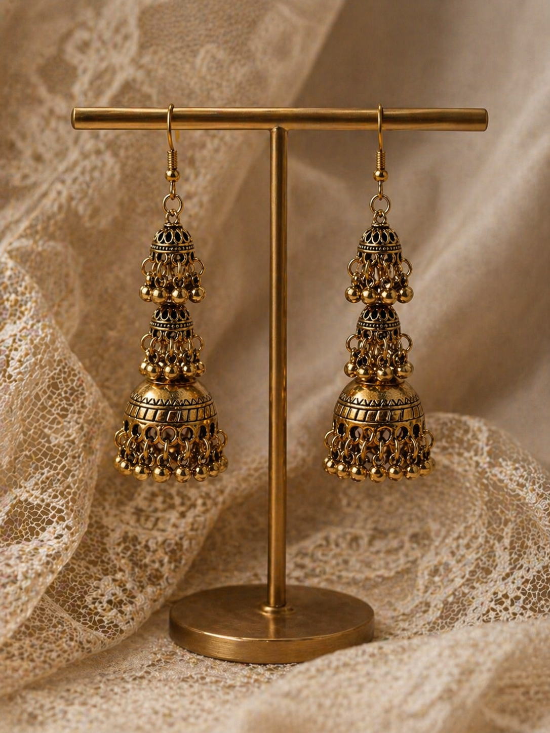 The Zahra Tassel Drop Earrings