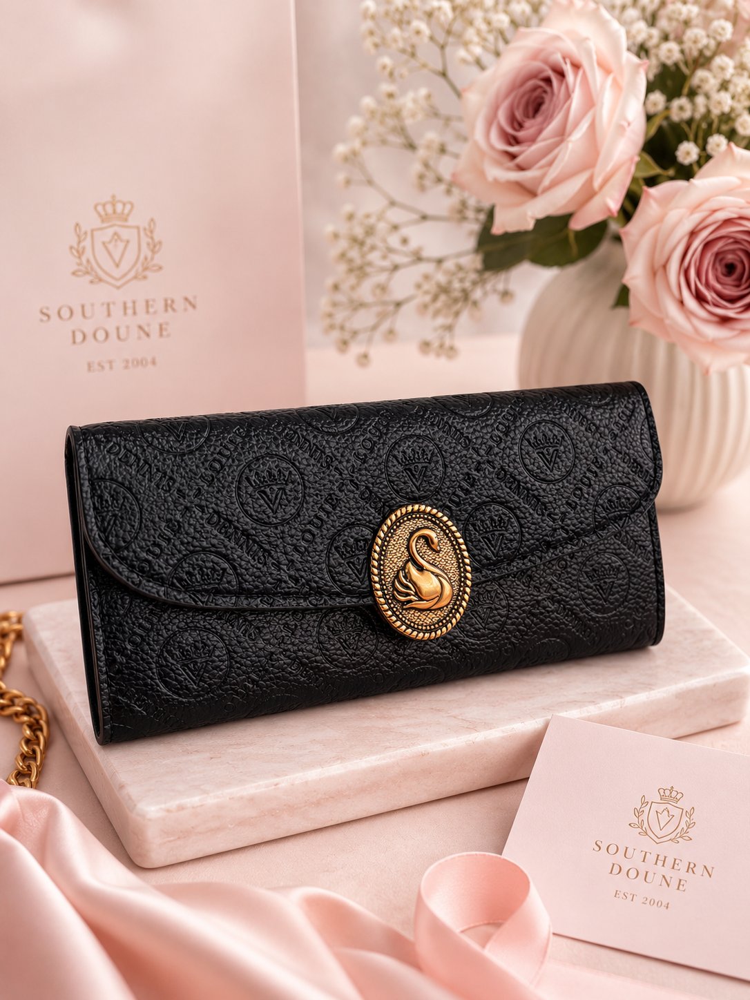 The Noire Swan Wallet