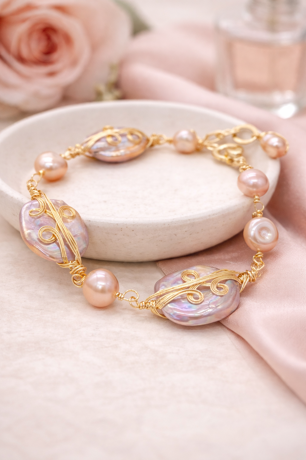 Baroque Pearl Bracelet