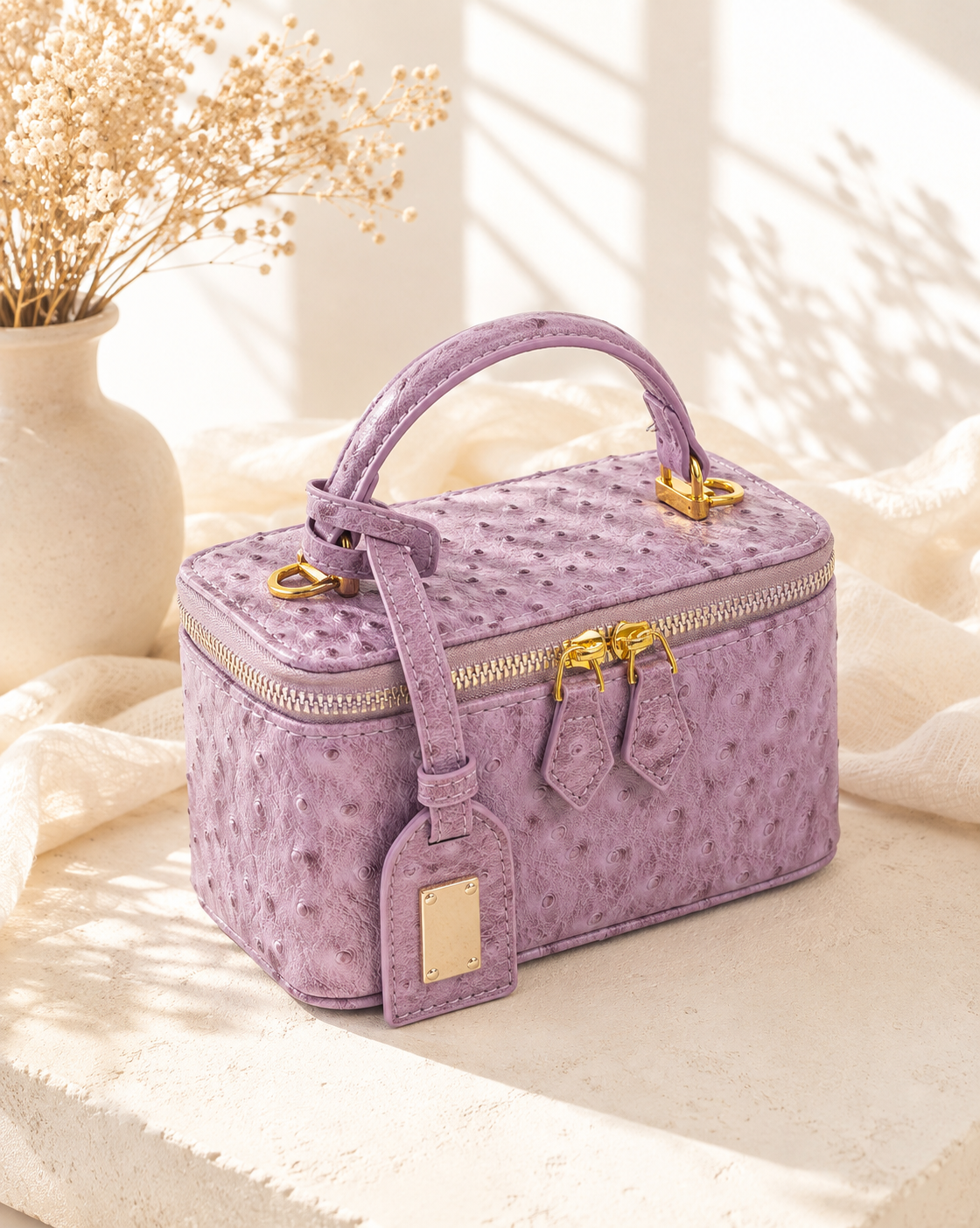 Lilac Vanity Bag