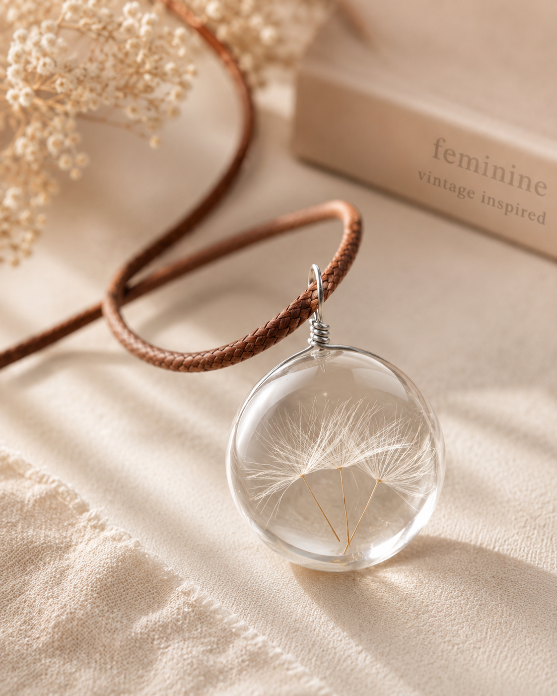 Make a Wish Pendant Necklace