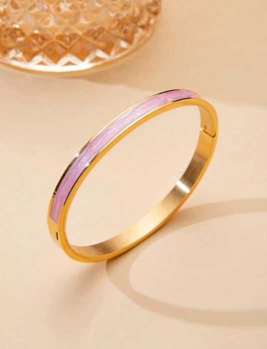 Geometric Marble Bangle