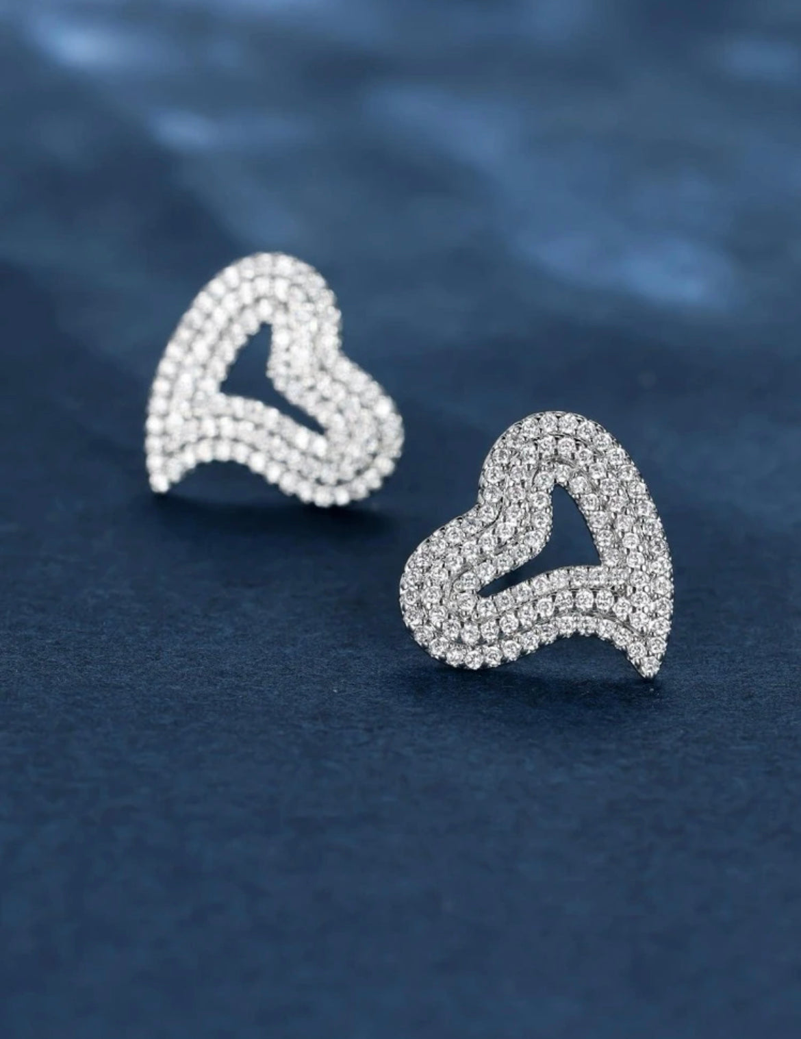 Heart Stud Earrings