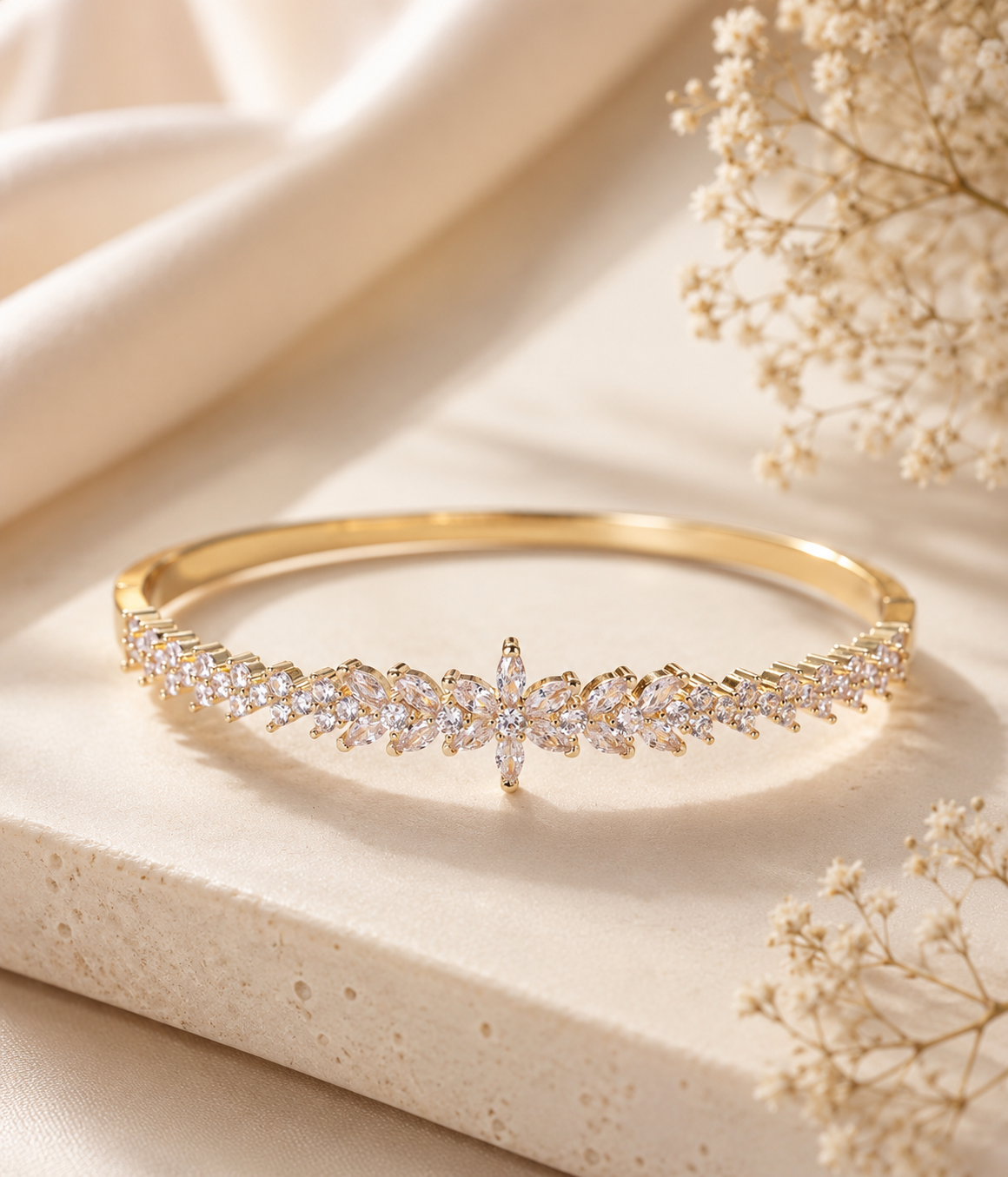 Crystal Vine Bangle