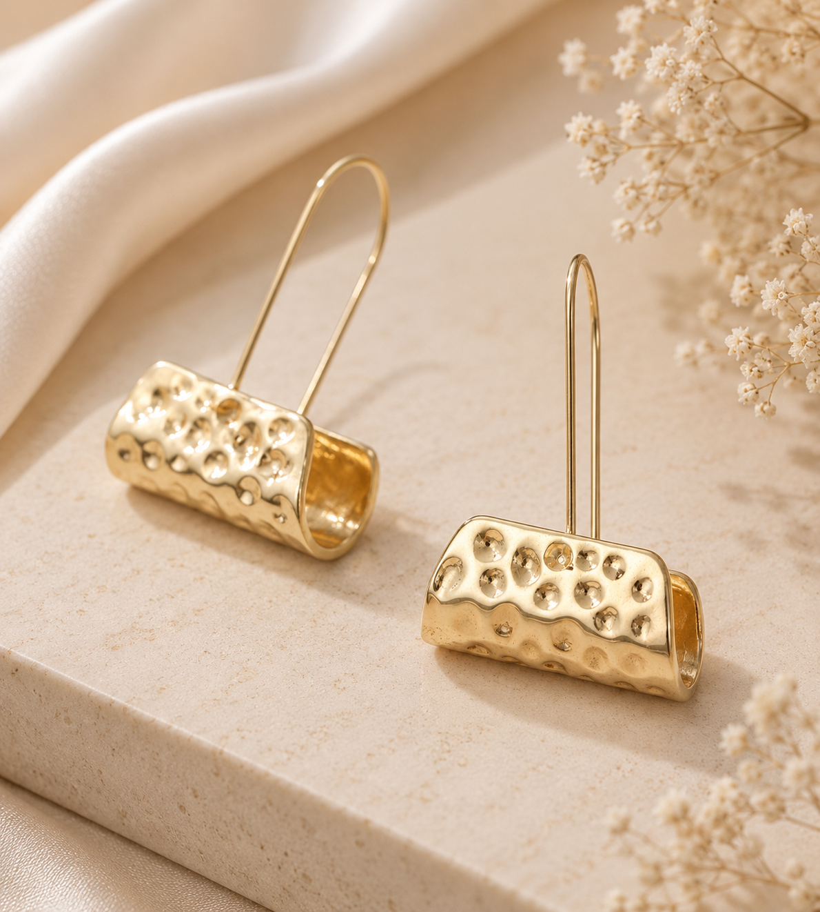 Handmade - Heritage Gold Earrings