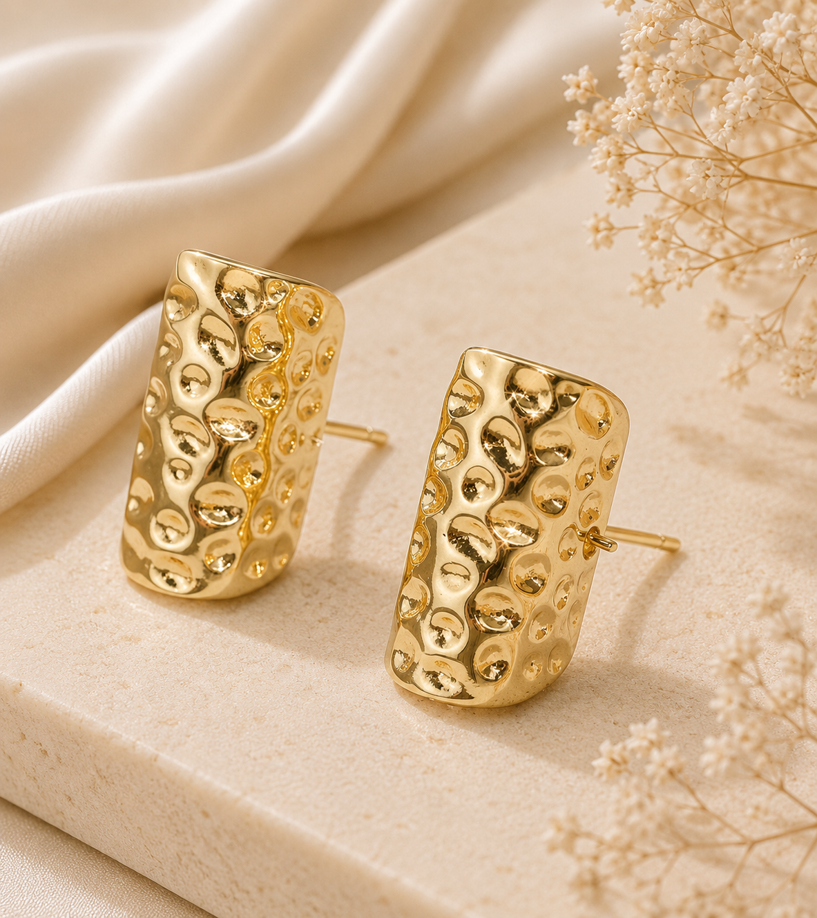 Handmade - Heritage Gold Earrings