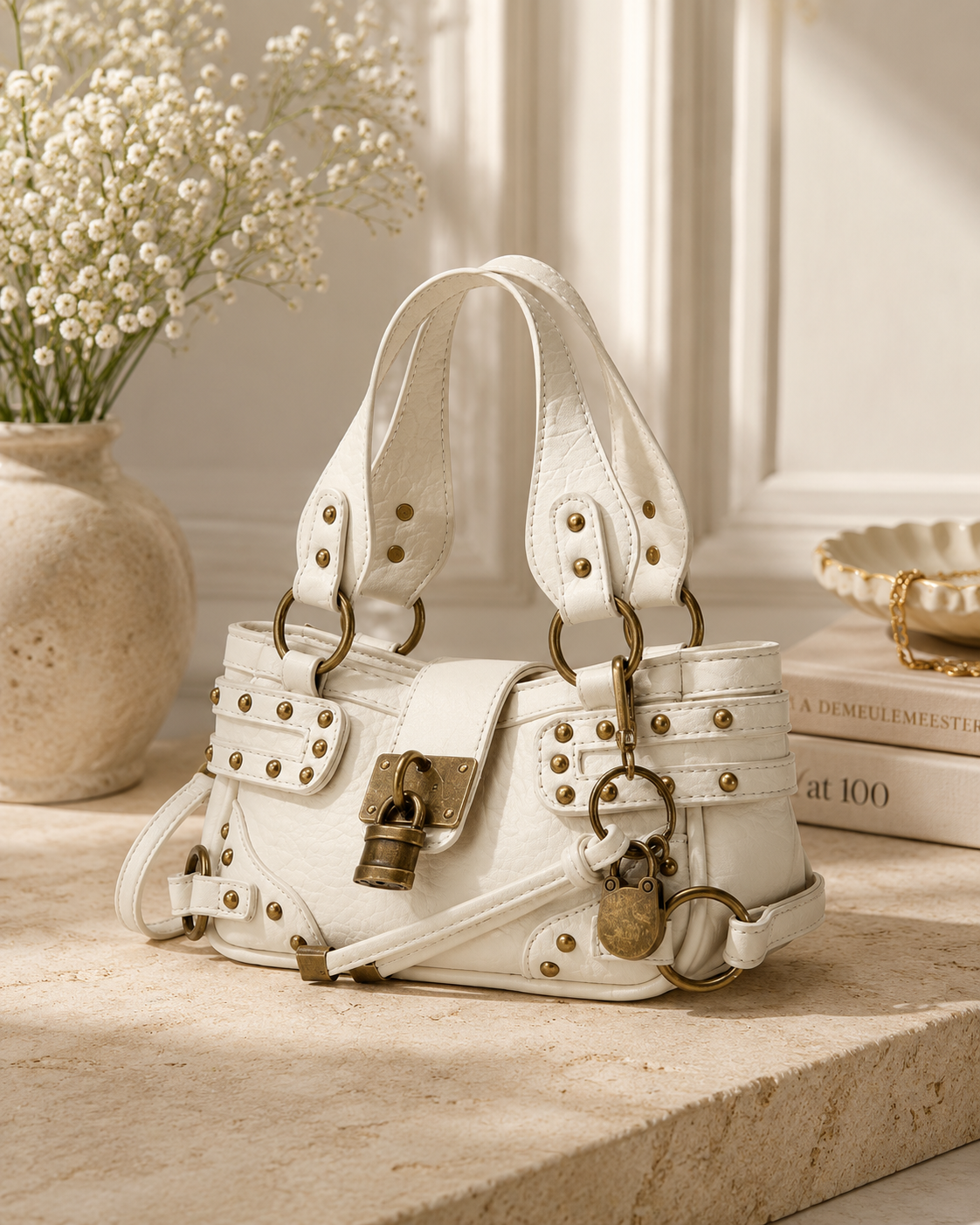 The Lock Satchel Handbag